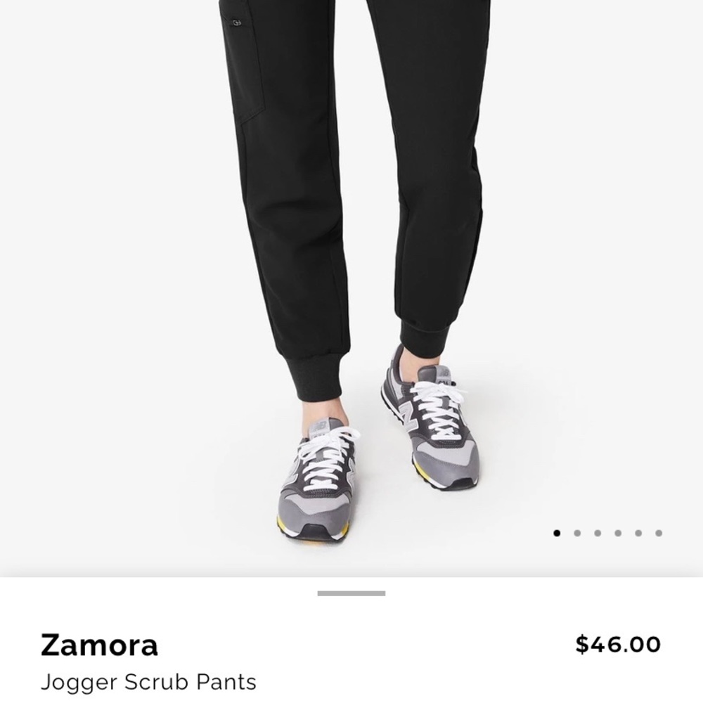 FIGS: NAVY BLUE ZAMORA jogger scrub pants